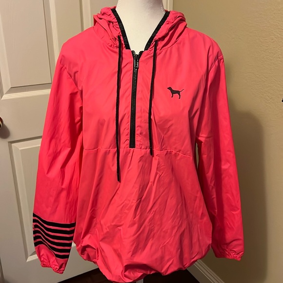 Victoria’s Secret Pink Anorak Windbreaker Jacket - Picture 1 of 3